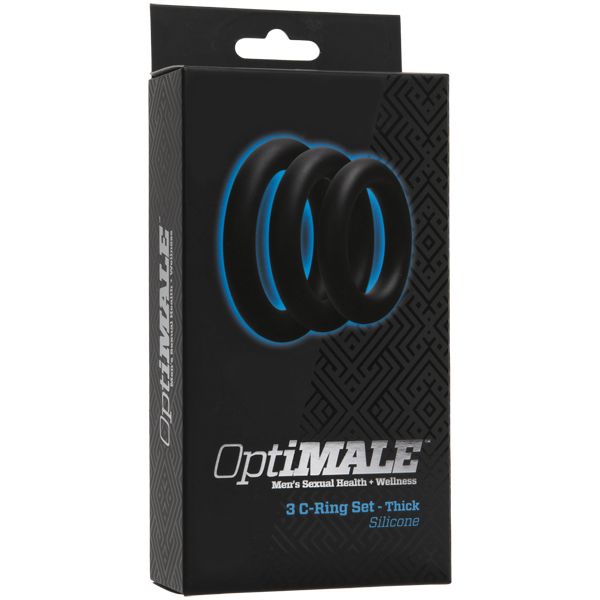 Optimale 3 C-Ring Set - Thick - Black