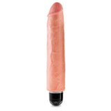 King Cock 10-inch Vibrating Stiffy - Vanilla