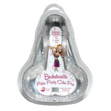 Bachelorette Disposable Peter Party Cake Pan - Large Pack of 2