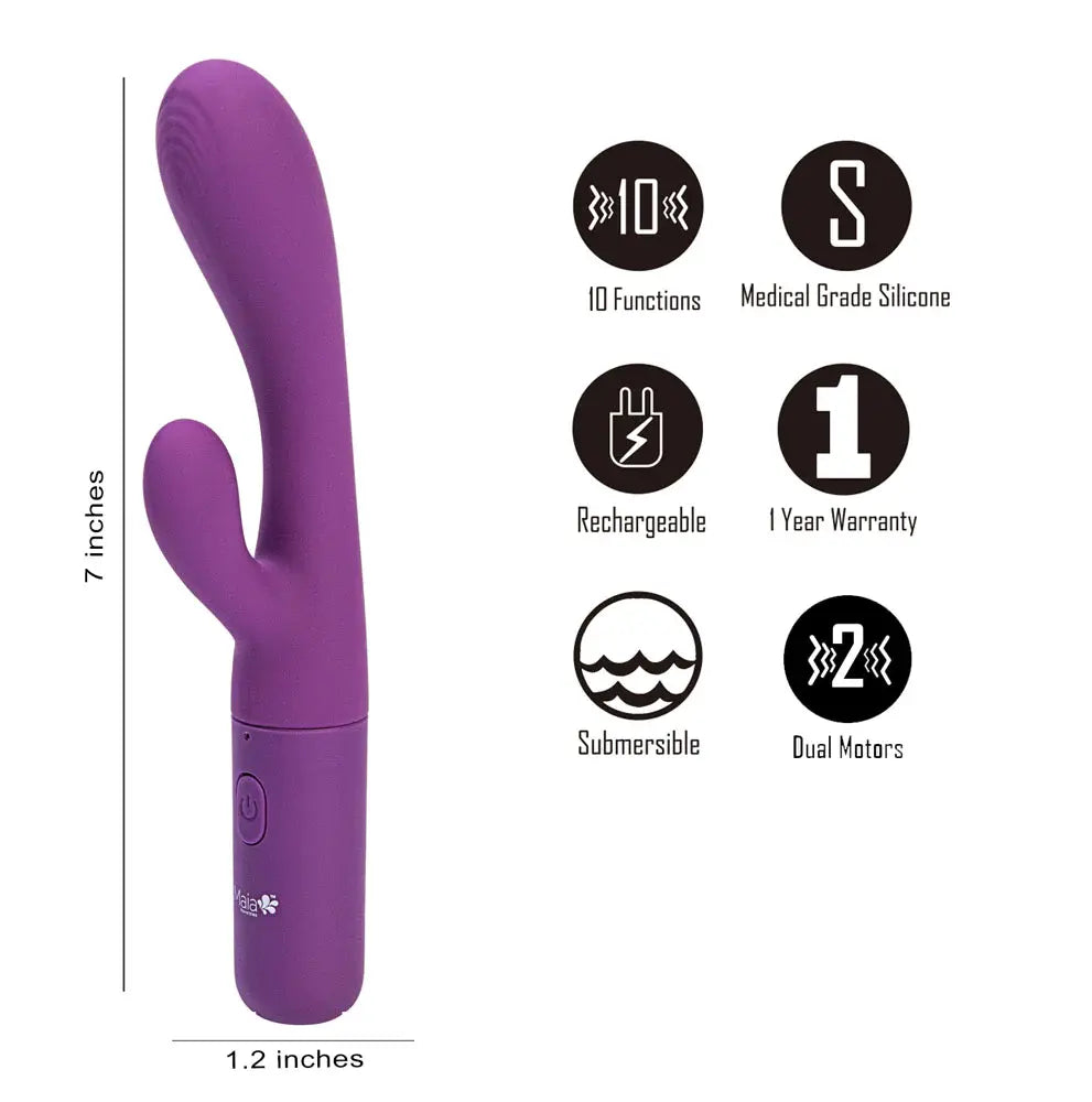 Rayla 10-Function Silicone Vibrator