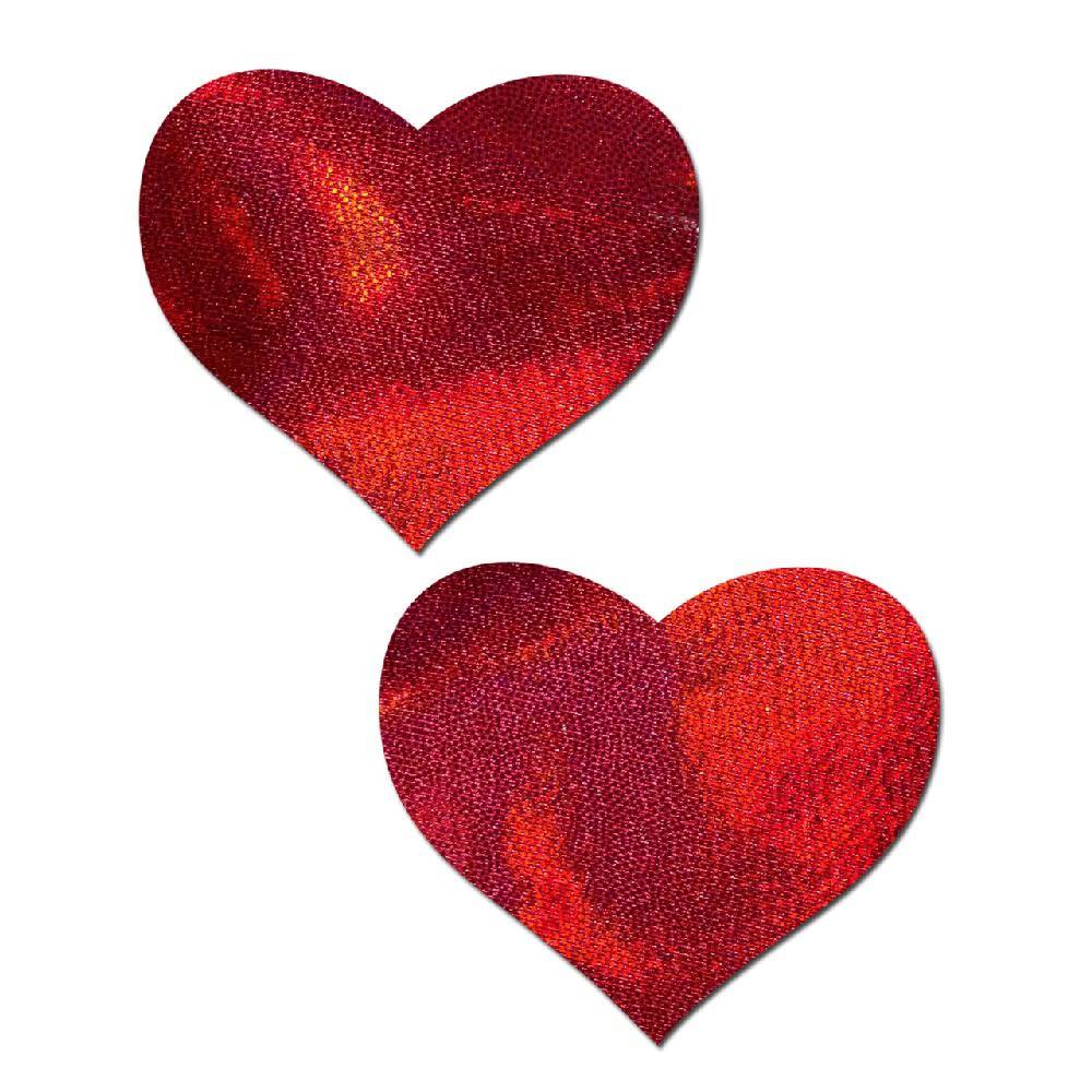 Liquid Red Heart Reusable Pasties