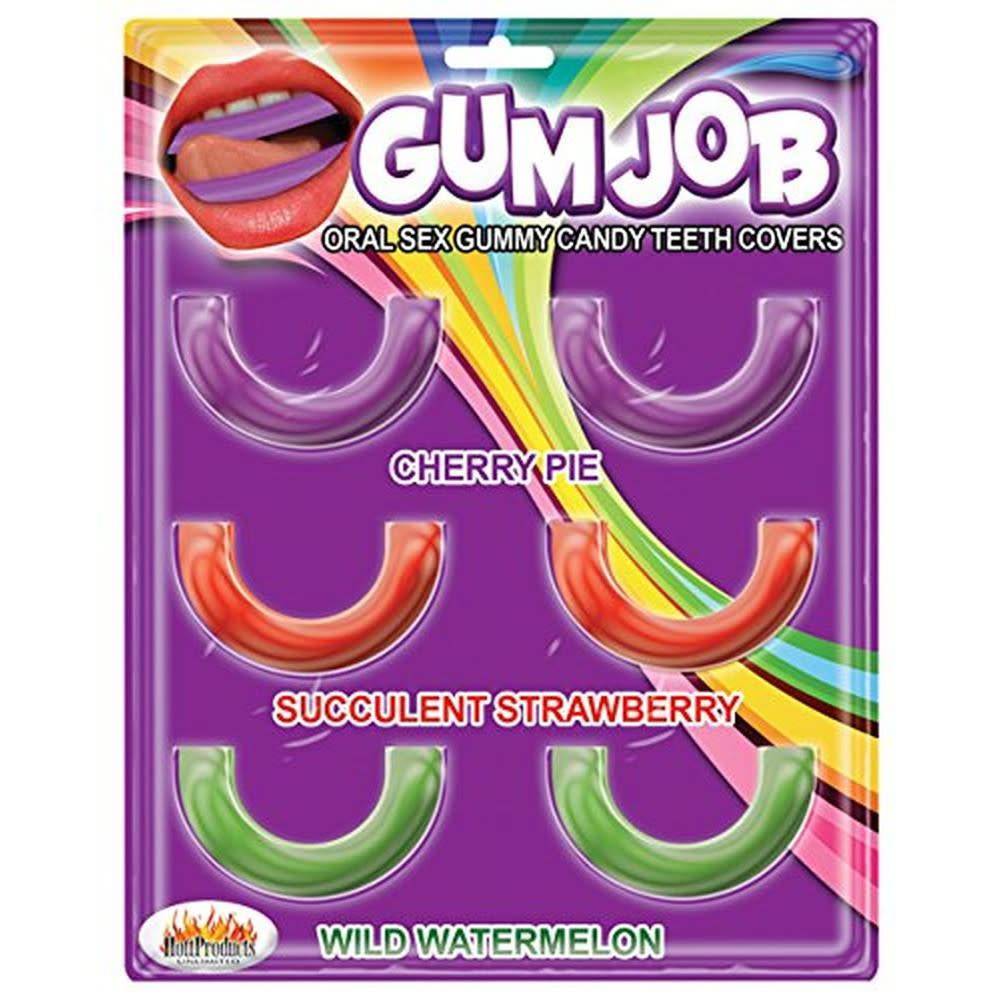 Gum Job Oral Sex Candy Teeth  Covers - 6 Pack