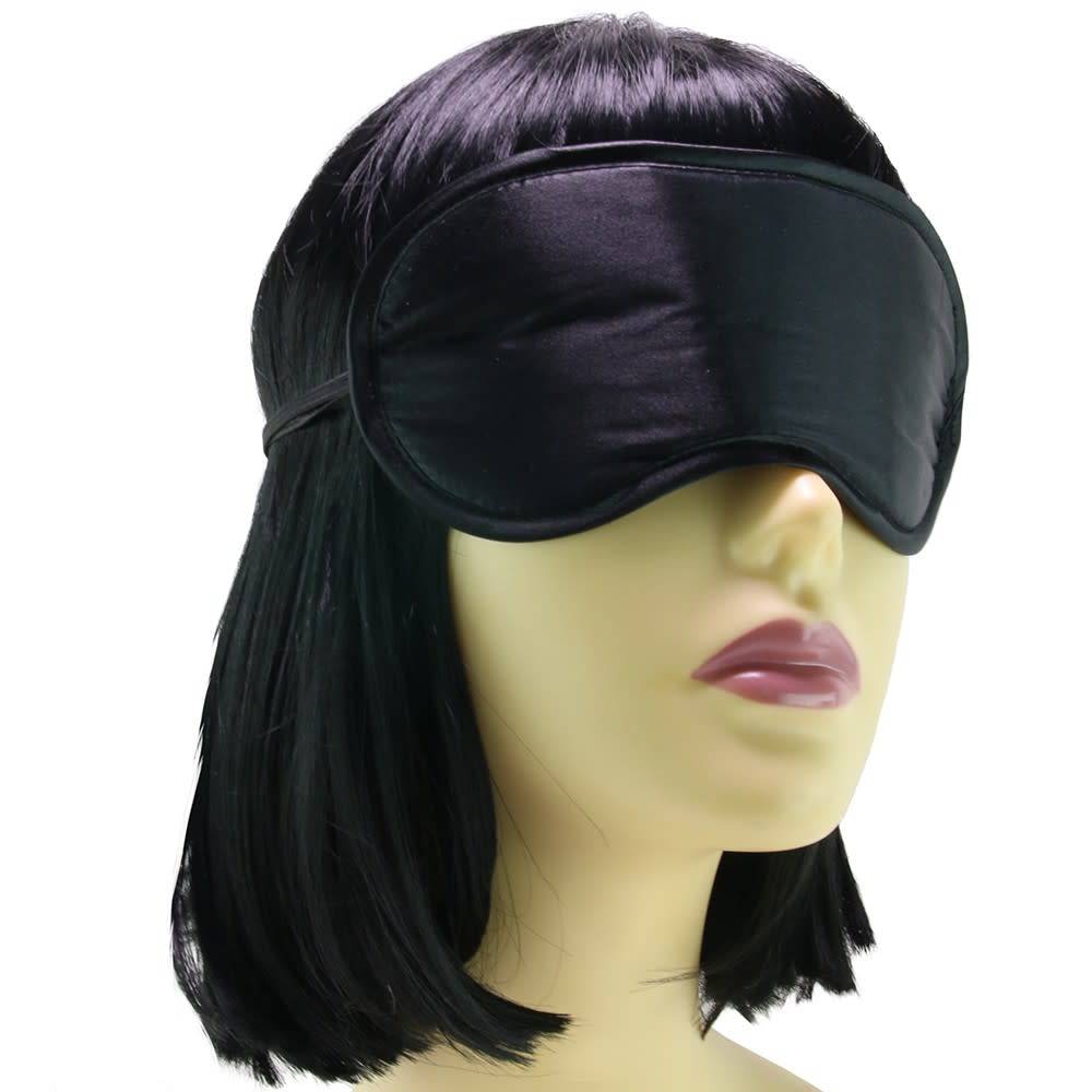 Satin Blindfold Black