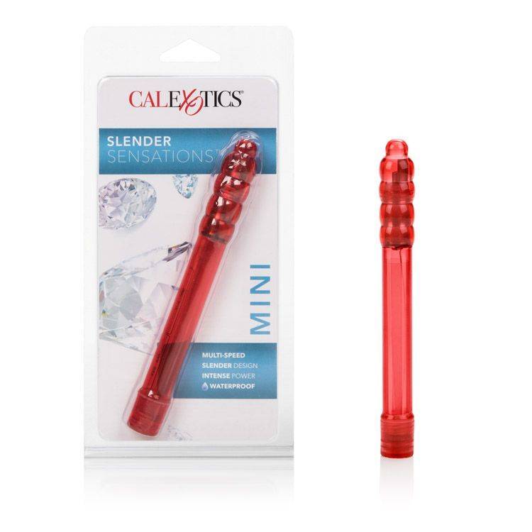 Slender Sensations Vibrator - Red