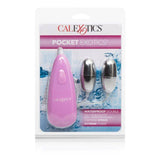 Pocket Exotics Water Proof Vibrating Double Silver Bullets