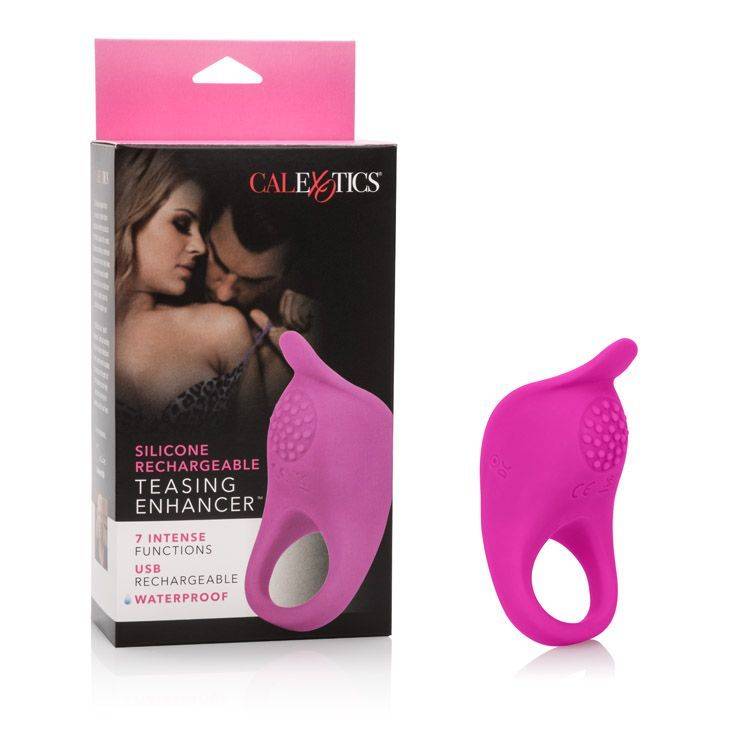 Teasing Silicone Rechargeable Cockring