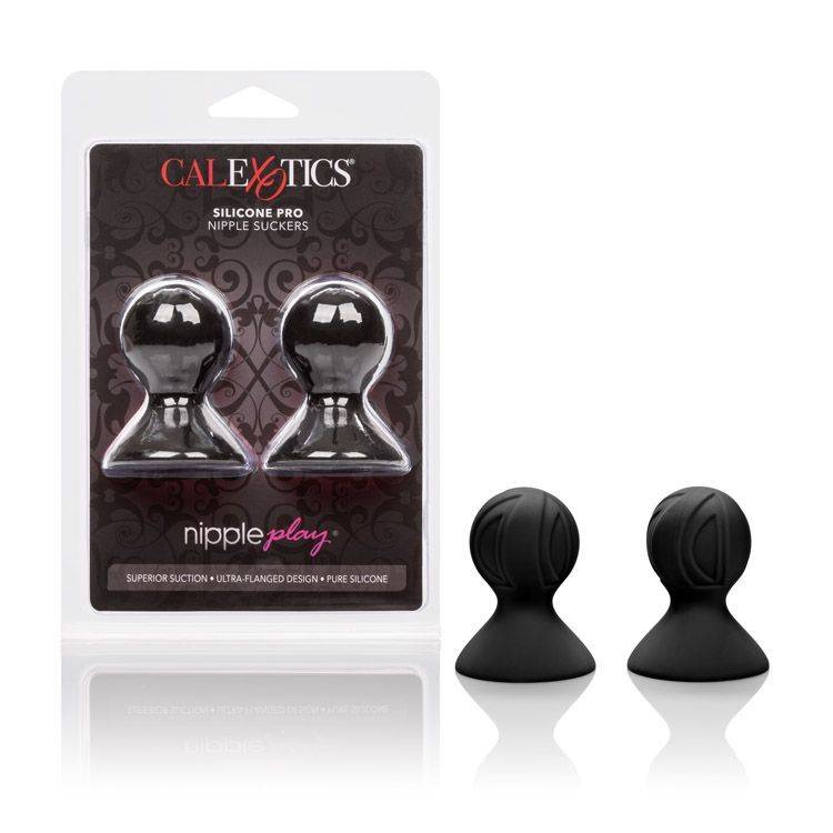 Silicone Nipple Suckers - Black