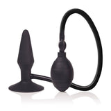 Colt Medium Pumper Plug Silicone Inflatable Butt Plug Black