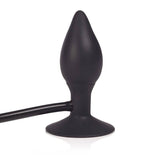 Colt Medium Pumper Plug Silicone Inflatable Butt Plug Black