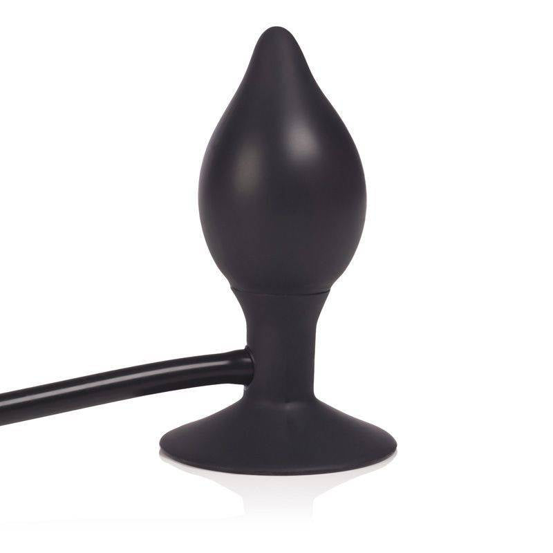 Colt Medium Pumper Plug Silicone Inflatable Butt Plug Black