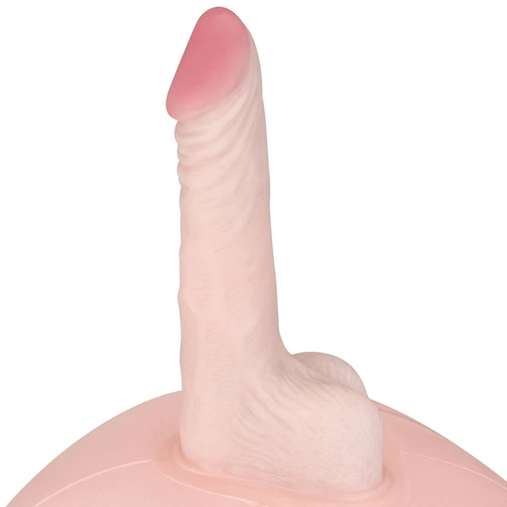 Inflatable Sex Ball With Vibrating Dildo