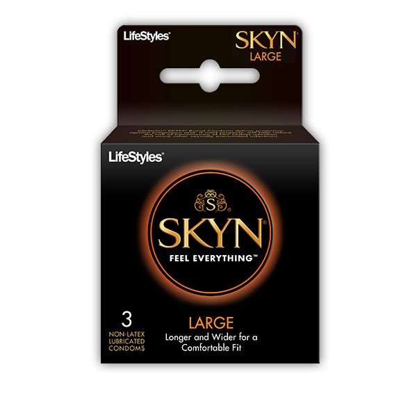 SKYN Large Non-Latex Condom 3-pack