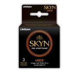 SKYN Large Non-Latex Condom 3-pack