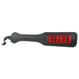 Sex and Mischief XOXO Paddle  - Black