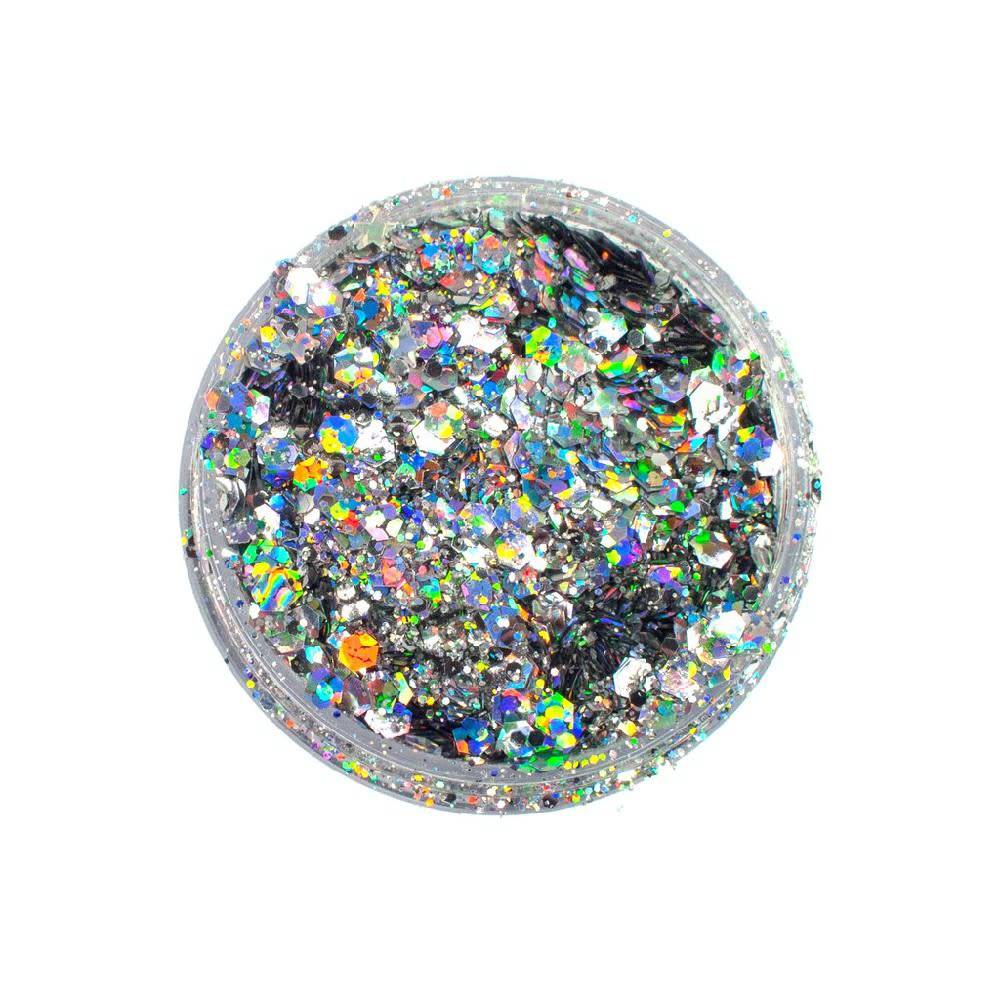 Silver Sterling Biodegradable Body Glitter