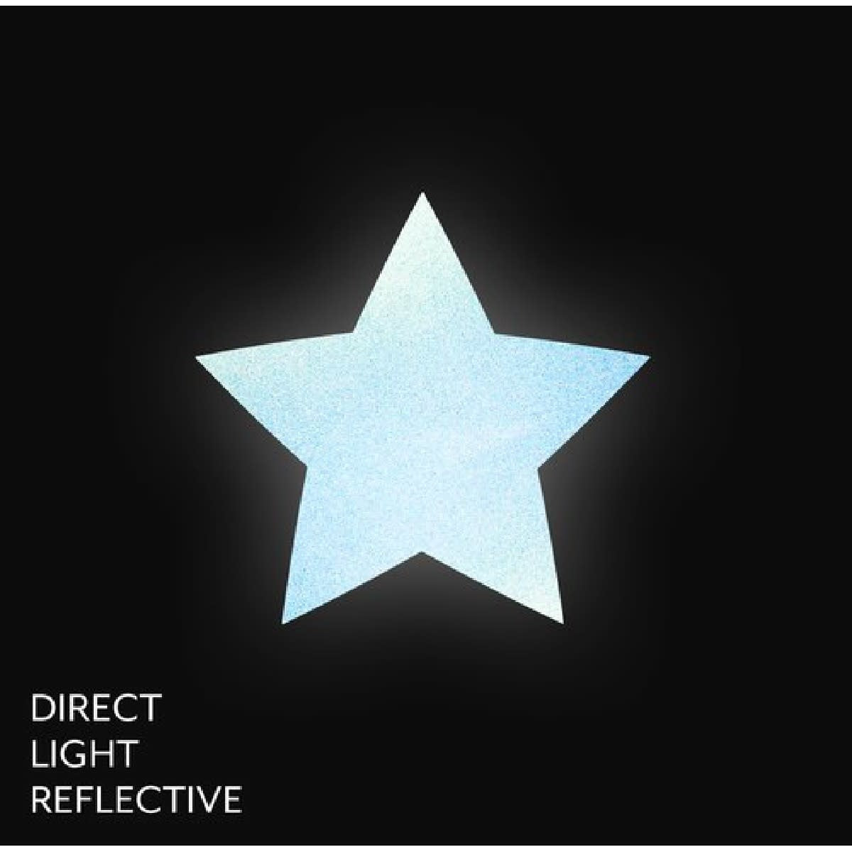 Light Reflective Blue Star Pasties