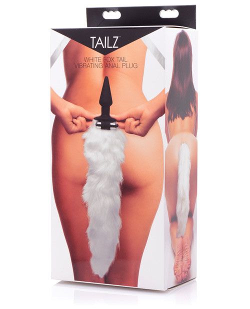 Tailz Foxxxy Fanny Vibrating Tail Plug White