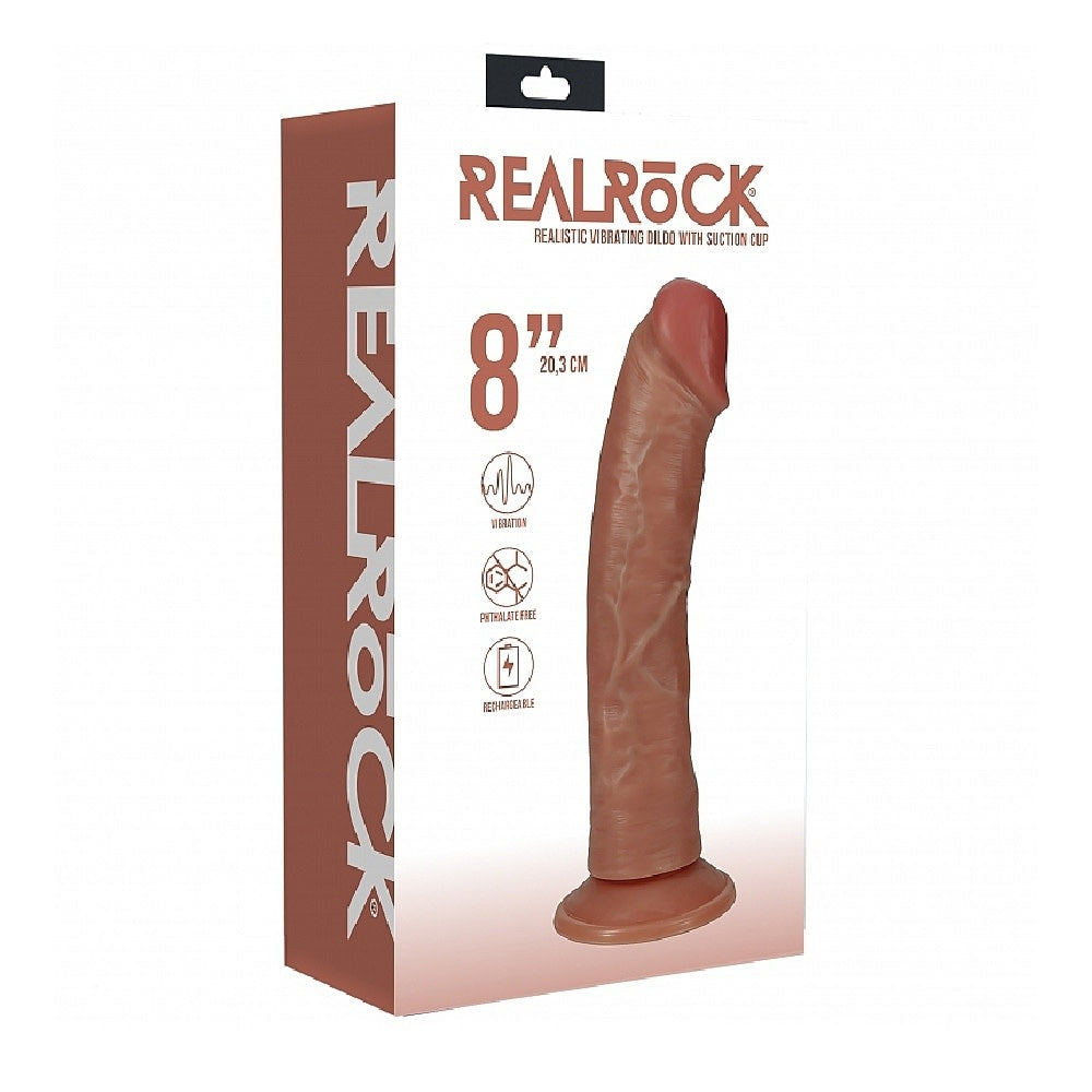 Vibrating Cock 8-Inch