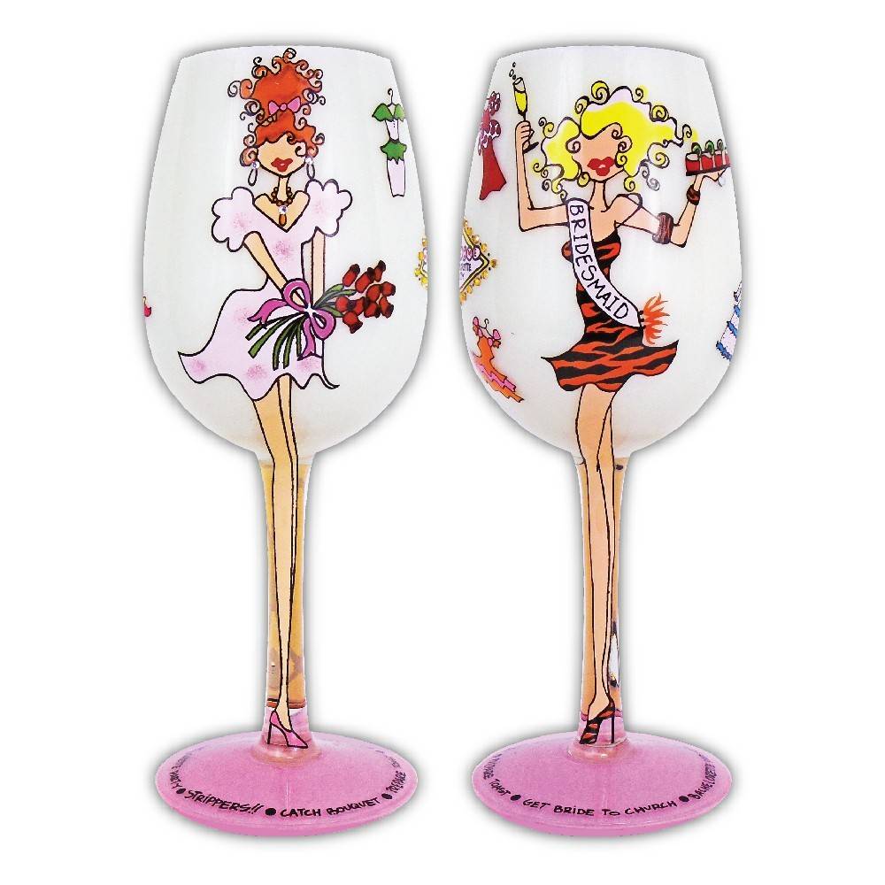 Wine Glass - Bridesmaid