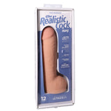 Realistic Cock HUNG With 12-Inch Vanilla