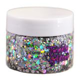Silver Chunky Gel Glitter 1.5 Ounce