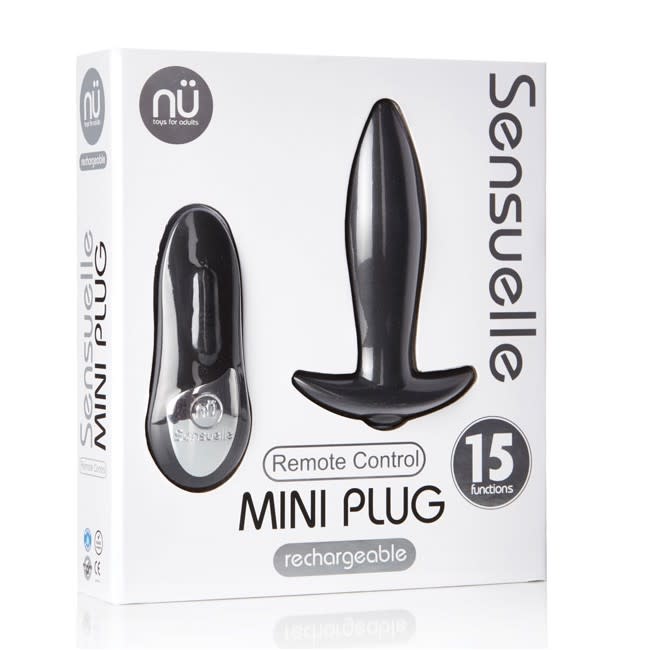 Remote Control Rechargeable Mini Butt Plug